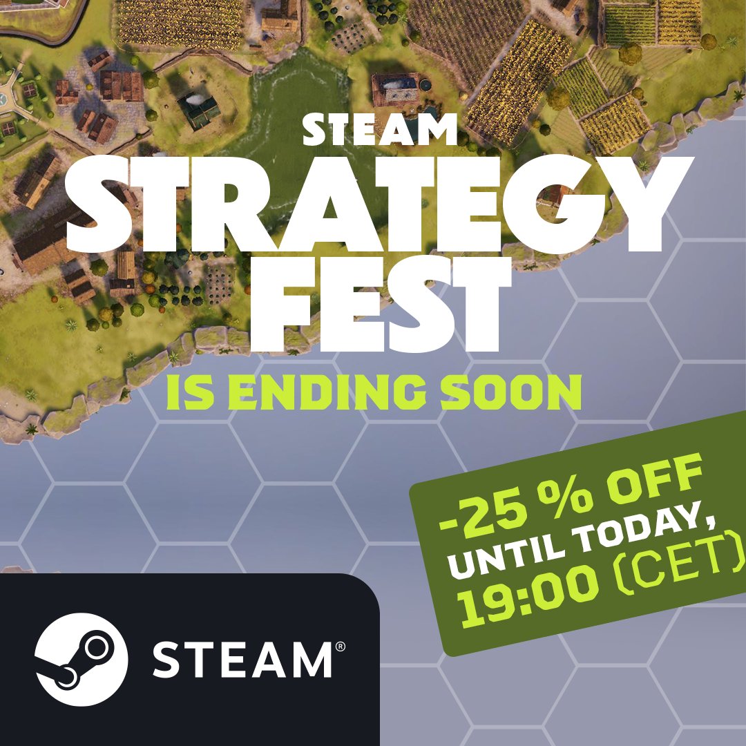 terrascapegame's tweet image. What, you haven't picked it up yet? 😱

Get #TerraScape today with a -25% discount in the current #StrategyFest #Sale on #Steam! 🤗

👉 store.steampowered.com/app/2290000/Te…

#SteamSale #EarlyAccess #Gaming #CozyGame #CityBuilder #PuzzleGame #IndieGame #IndieGameDev #GameDev #BitfallStudios