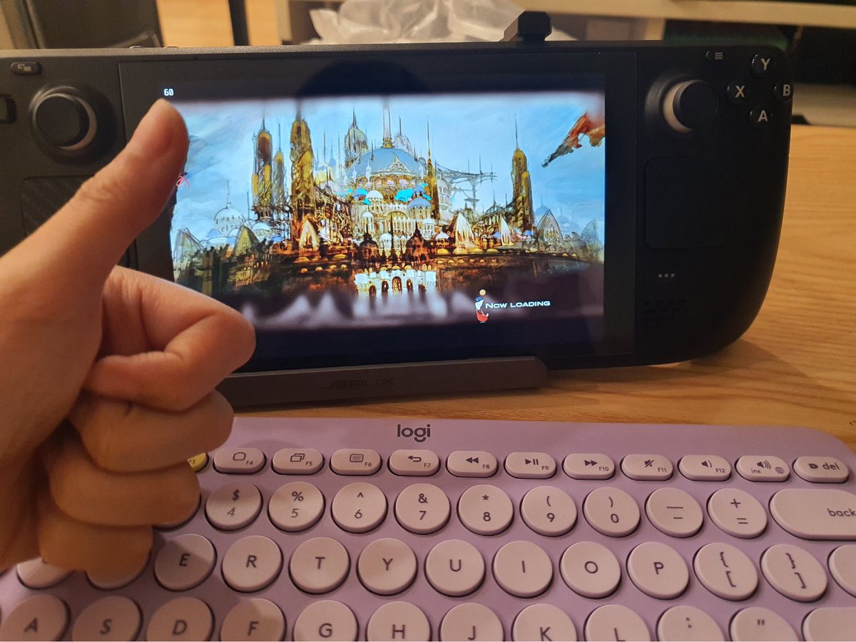 ただいま !
I'm home!
on STEAM DECK uwu