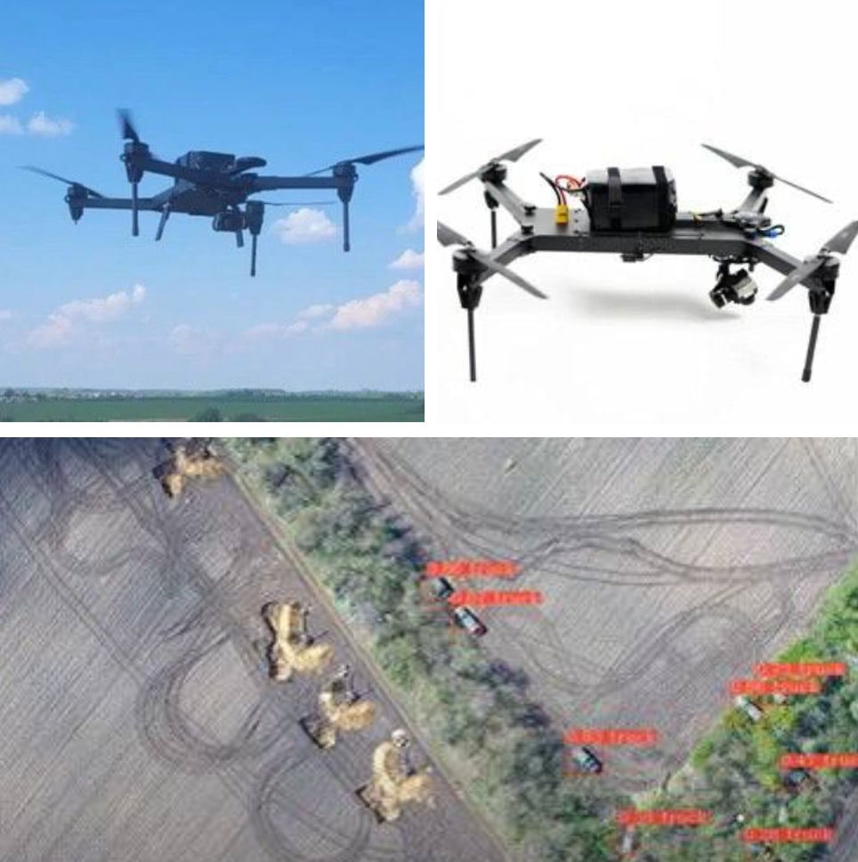 ⚡️The Ministry of Defense of Ukraine allowed a drone with artificial intelligence — SAKER SCOUT — to be used in the Armed Forces. 'The system, with the help of advanced optics, independently recognizes and fixes the coordinates of the enemy's equipment, [...] immediately…