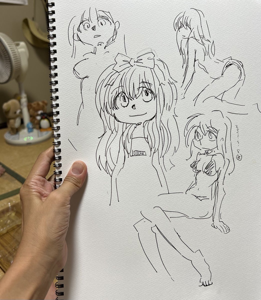 明日というか今日は旦那が有休なのでビール飲みながら落書きしてます 