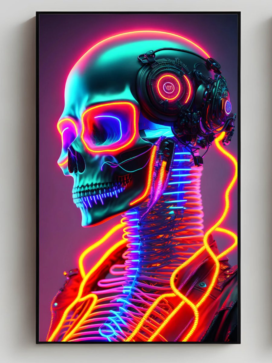 🎮🎧 'Neon Vibes' - Game in Style! 💀🔊

🪓 Perfect for #Gamers and #Neon enthusiasts seeking the ultimate setup upgrade🌟

💰 Enjoy 10% OFF in September and choose from #FramedPrint, #Canvas, or #MetalPrint options

🆙Level up your game room: thebestdigitalartgallery.com/products/neon-…🌃

❤️‍🔥#AIArt