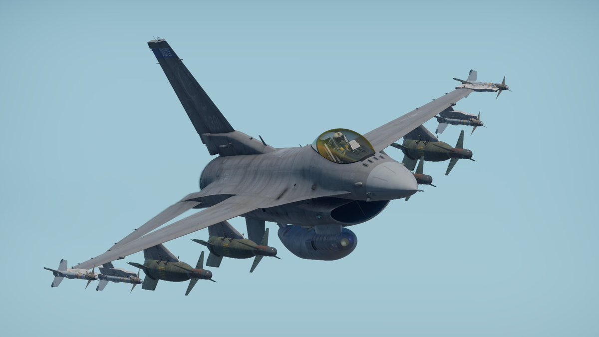 NP_Gldemo_LiSA's tweet image. F-16C Fighting Falcon
#WarThunder 
#DevServer
#WarThunder_日本7周年