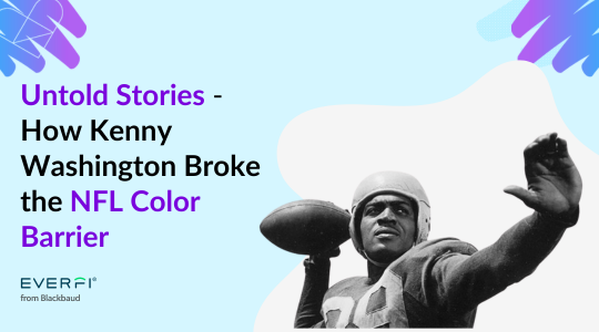 EVERFIK12's tweet photo. Kick-off the @NFL season in the classroom with lessons that engages your sports-loving students! 🏈 

Mixed in with the excitement of the game are many #UntoldStories, bring Kenny Washington's story to your students ▶️ https://t.co/Jf4F1U1zUt https://t.co/mO2Ea6zRXm