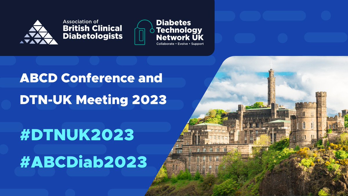 We're looking forward to an exciting few days!😀 Commencing with the @DTN_UK Meeting tomorrow, followed by the ABCD AGM, evening sessions and dinner. We then welcome attendees to a packed day two of our conference! Follow #DTNUK2023 and #ABCDiab2023 for the latest.