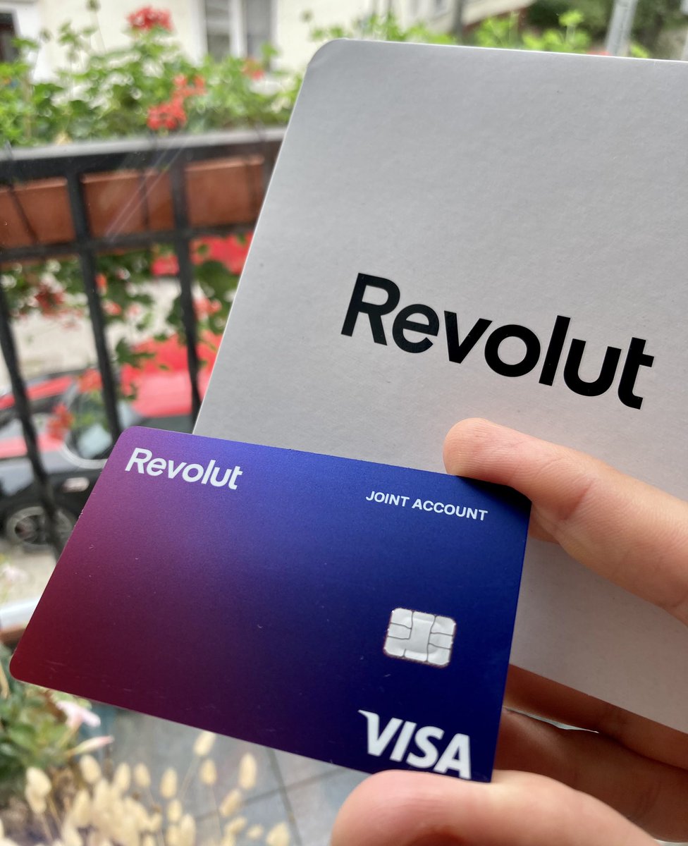 StefanBogucki's tweet image. Mam i ja! Właśnie przyszła 😍 #kontowspólne #jointaccount #karta #Revolut #Visa