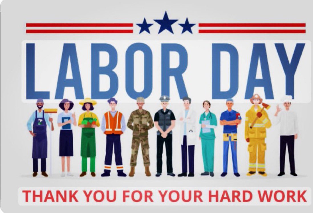 Today we remember/honor/celebrate decades of contributions made towards the labor movement in shaping the rights & privileges of what we enjoy today in the workplace.✊🏼

Hope  that you’re enjoying your #LaborDayWeekend 🇺🇸🇨🇦, Everyone! 

#TougherTogether #StrongerTogether
