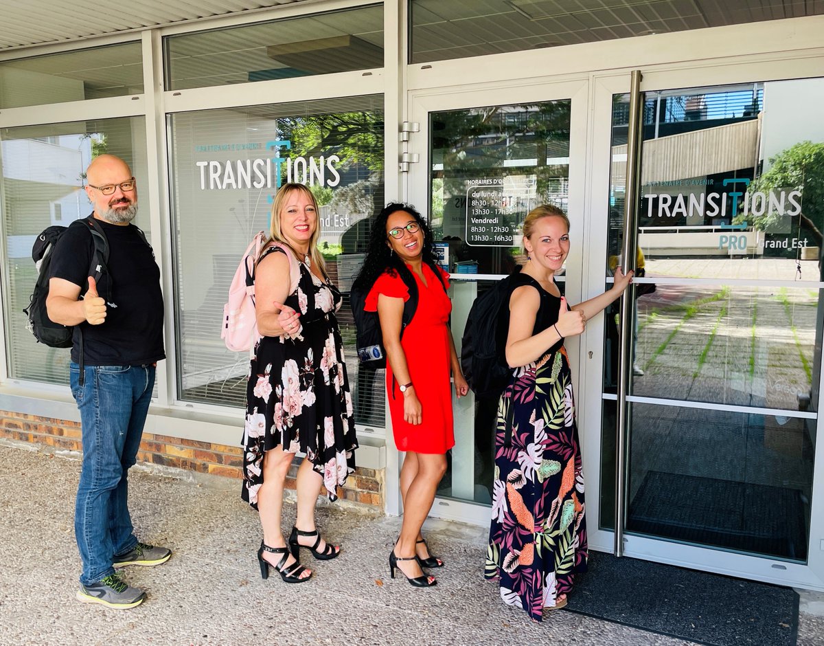 ATPro_GE's tweet image. Ce matin c&apos;était aussi la rentrée chez Transitions Pro Grand Est. 🥳 Avec leur cartable et leur sourire, ils sont dans les starting-blocks pour bien démarrer cette nouvelle année scolaire. 💪🏼 

#transitionspro #changerdemetier #reconversionprofessionnelle #formationpro