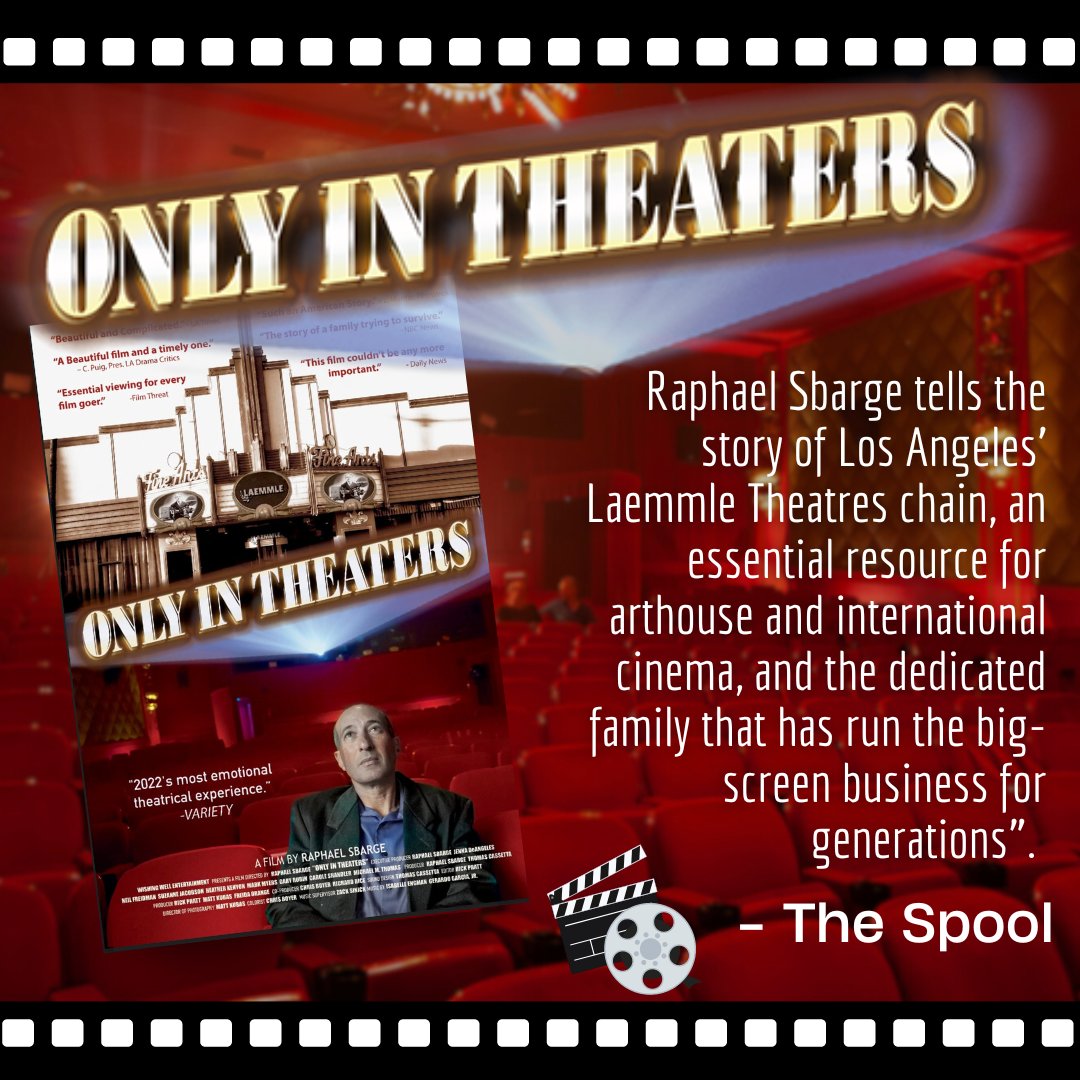 Only in theaters tweet media