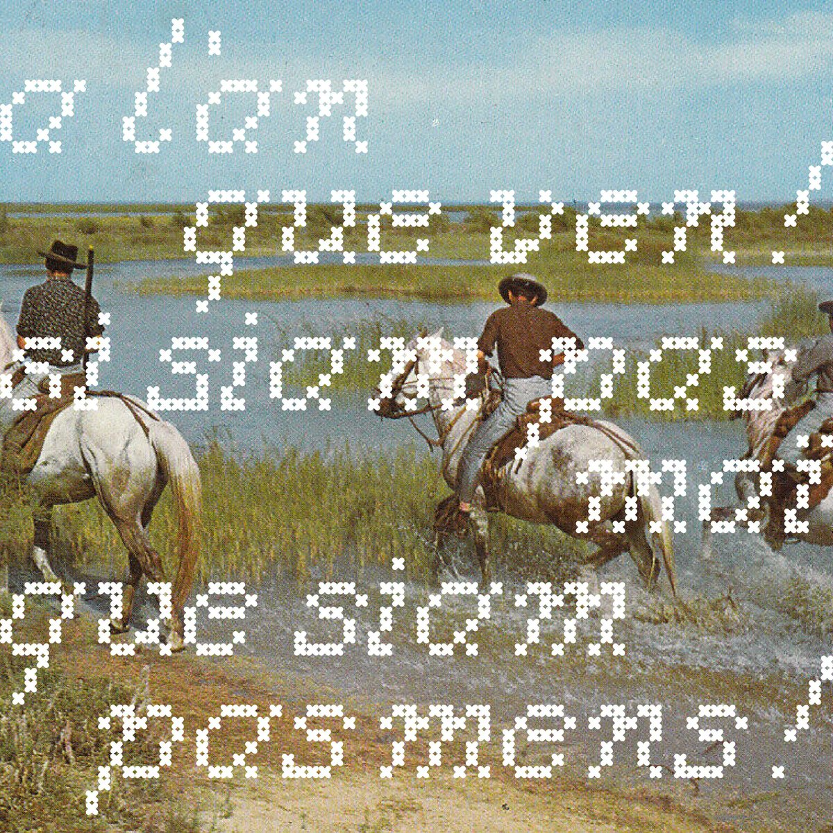 Take a look at Léna Théodore’s cross stitch type > bit.ly/3qXGY3Y