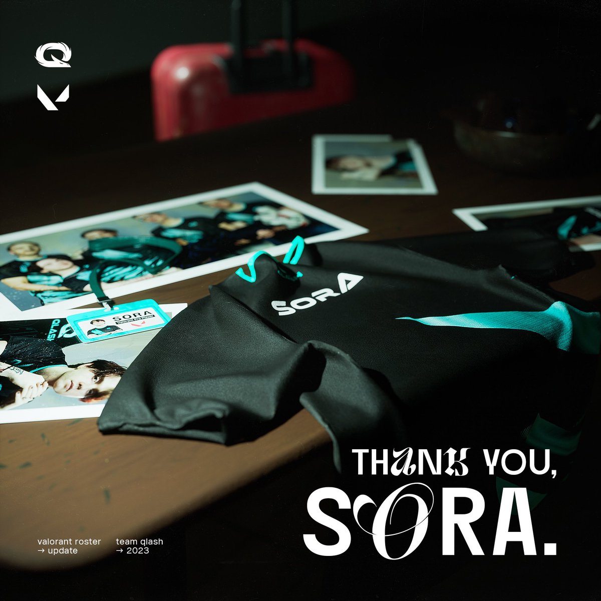 QLASH_Esports's tweet photo. It’s time to say goodbye to our beloved duelist @soRaVALO 💙🐉

We wish you all the best for your future 💪🏻🍀

Thank you 🫶🏻

#QLASH #WeAreQLASH https://t.co/bkE2I3a9js