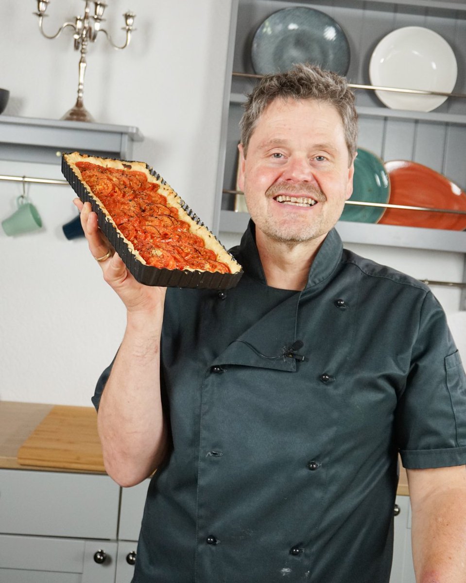 Tomaten Tarte 🍅 derbiokoch.de/genussvolles-t…