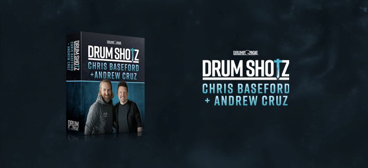 Drumshotz @ChrisBaseford &amp; Andrew Cruz now available! drumforge.com/products/drums…