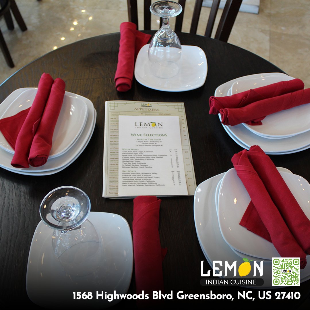 LemonIndianNC's tweet photo. Indulge in a culinary masterpiece at Lemon Indian Cuisine. Our table showcases the finest menu and exquisite crockery.  

#LemonIndianCuisine #TableOfDelights #FlavorsOfIndia #IndianFood #GreensboroDining #NorthCarolinaEats #FoodieFinds https://t.co/veshKUPXmf