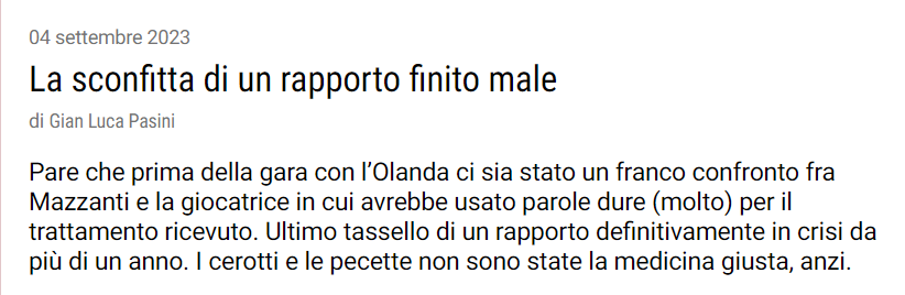Quello che dovrebbero fare tutte le giocatrici contro il trattamento ridicolo che stanno ricevendo 

#MAZZANTIOUT #NOEGONUNOPARTY