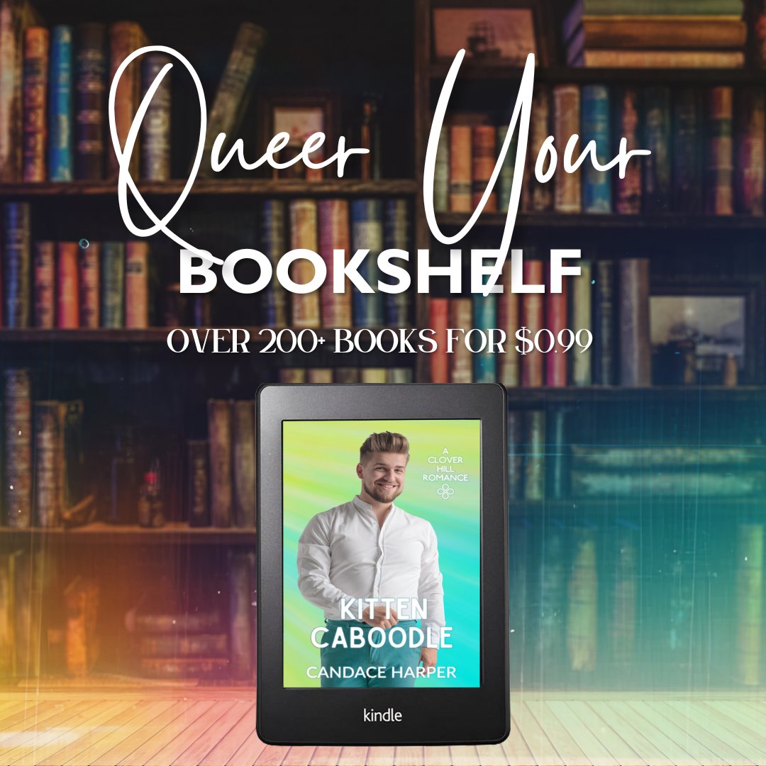 Today's the day! For ONE DAY ONLY, you can get over 200 queer books for only $0.99 each! Including my trans m/cis f small town romance!

Visit bit.ly/queeryourbooks… hosted by the fantastic Hudson Lin!