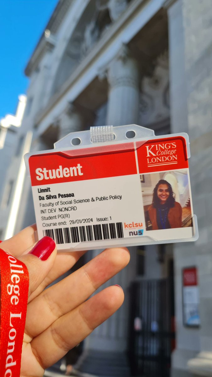 I'm glad to start my PhD internship at <a href="/KingsCollegeLon/">King's College London</a> as a visiting researcher in the Department of International Development <a href="/KingsIntDev/">King's International Development</a>. Really grateful to <a href="/CAPES_Oficial/">CAPES</a>, <a href="/uff_br/">UFF</a> <a href="/ProgramaPos/">Programa de Pós Graduação em Economia - UFF</a>, and KCL for making this possible.