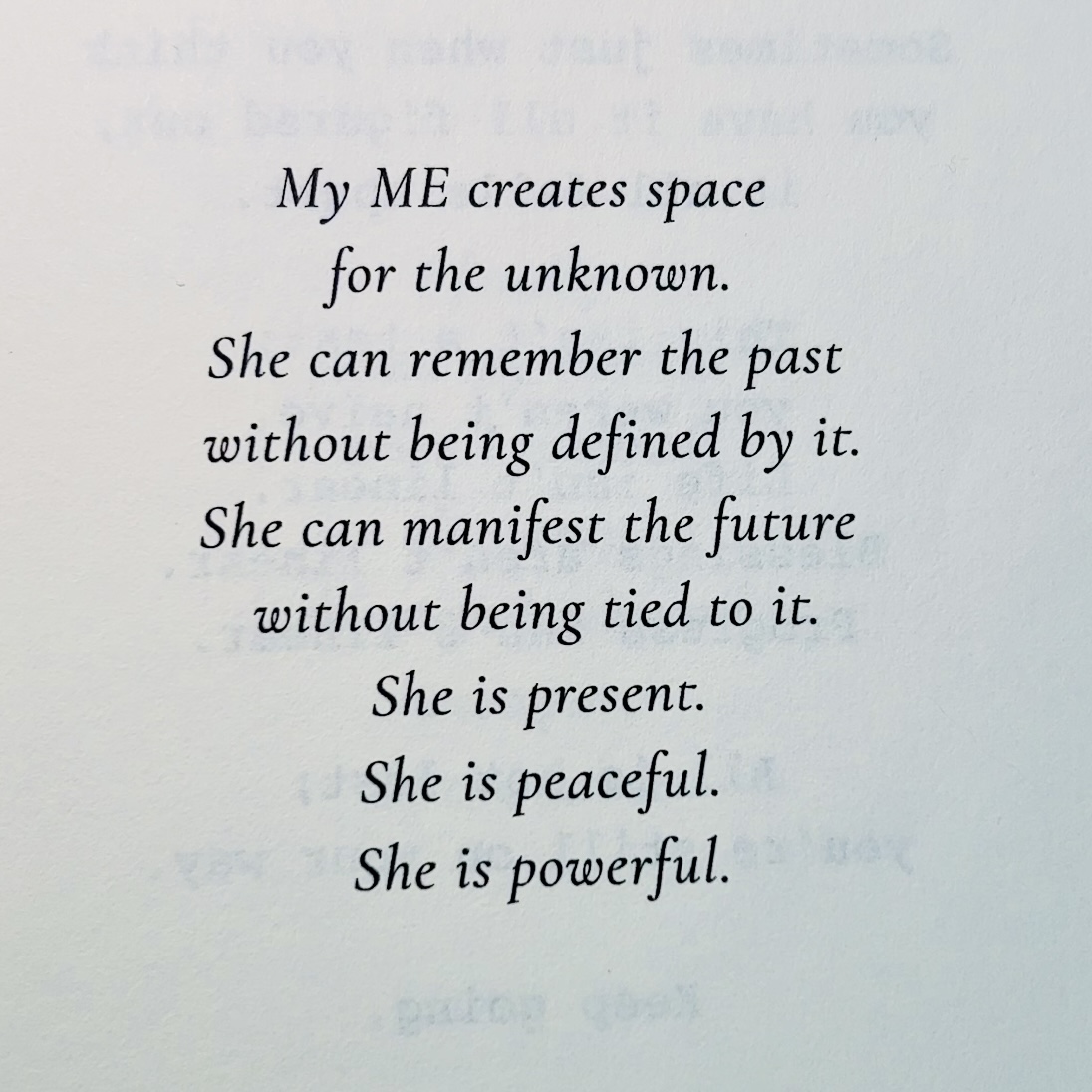 Take this as a sign to fully embrace and be your authentic self.

Poem from Self Love Poetry for Thinkers and Feelers by <a href="/melodygodfred/">Melody Godfred</a>