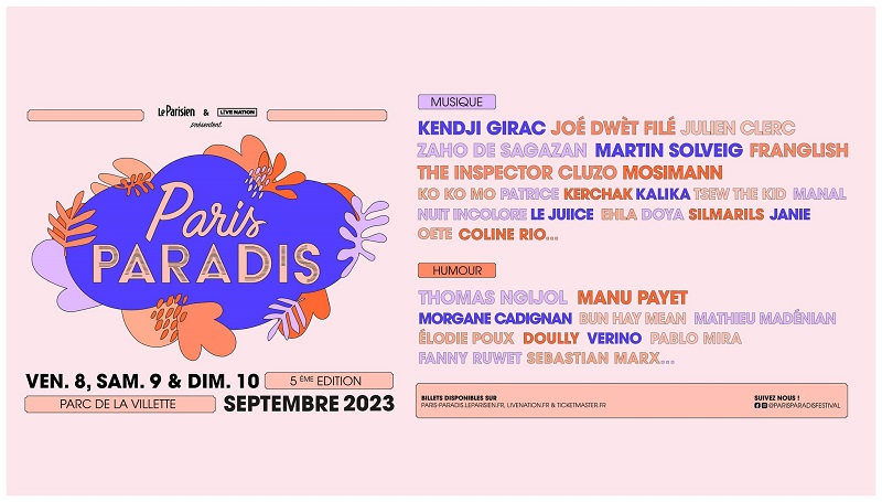 ✨🎶 #Paris s'illumine du 8 au 10 Septembre 2023! Paris Paradis Festival transforme la Ville Lumière en une scène vibrante d'innovation artistique. Trois jours d'évasion, de découvertes et de passion au cœur de la capitale. 🗼🌟 #ParisParadisFestival 
👇
info-festival.net/festival/paris…