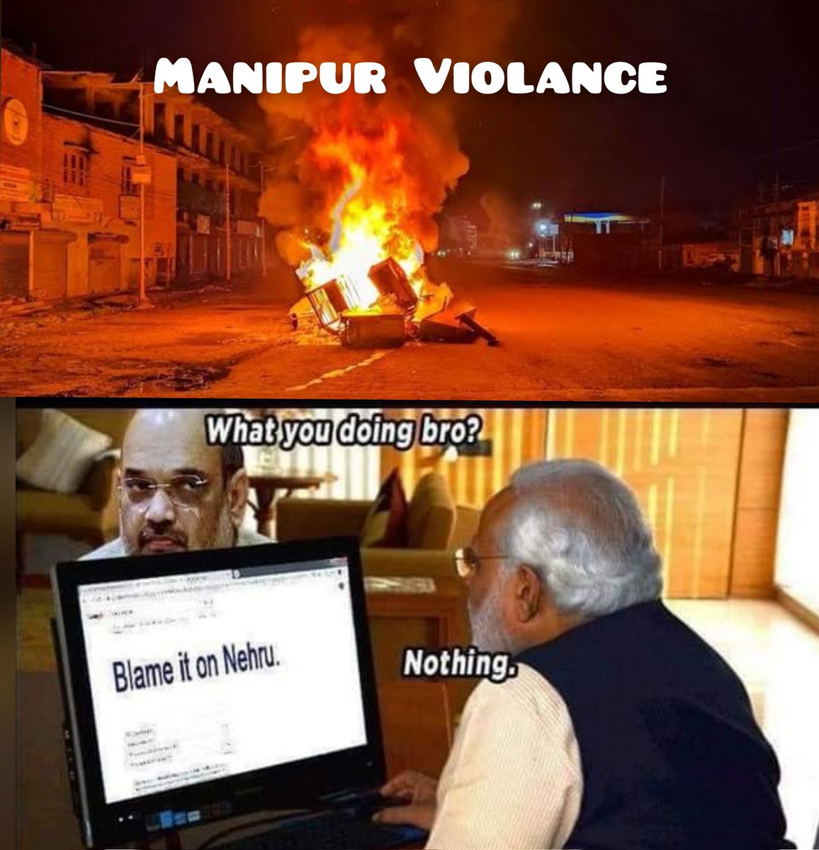 He is Busy at Work.........

#ManipurIncident #ManipurGenocide #MeiteiMilitants #MeiteiTerrorists 
#SanatanDharma 
@B5001001101 @i_inasree