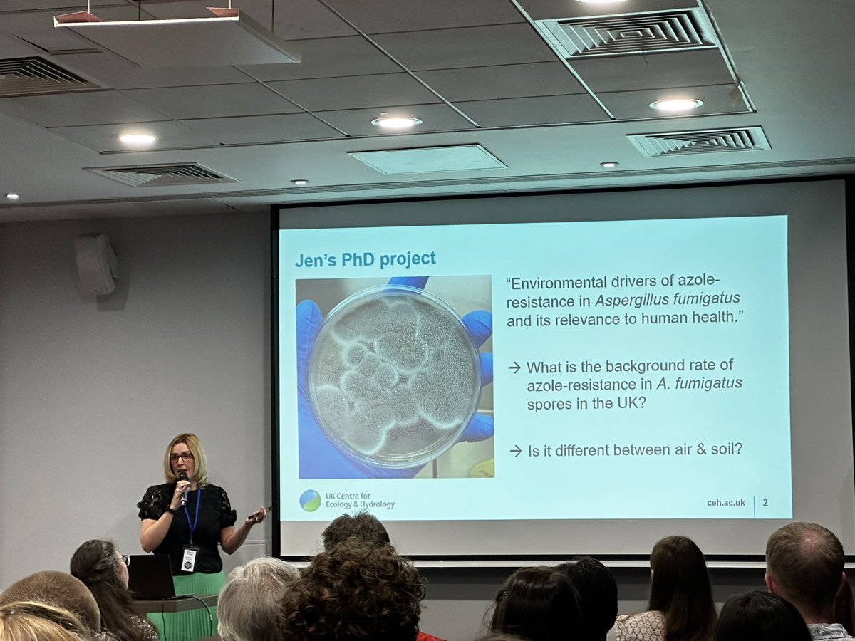 Simon Johnston (@johnstonlabs) on Twitter photo A great impersonation of <a href="/jenmgshe/">Jennifer Shelton</a> by @DrJohannaRhodes talking about the Jen’s amazing #citizenscience project on Aspergillus azole resistance A great impersonation of <a href="/jenmgshe/">Jennifer Shelton</a> by @DrJohannaRhodes talking about the Jen’s amazing #citizenscience project on Aspergillus azole resistance