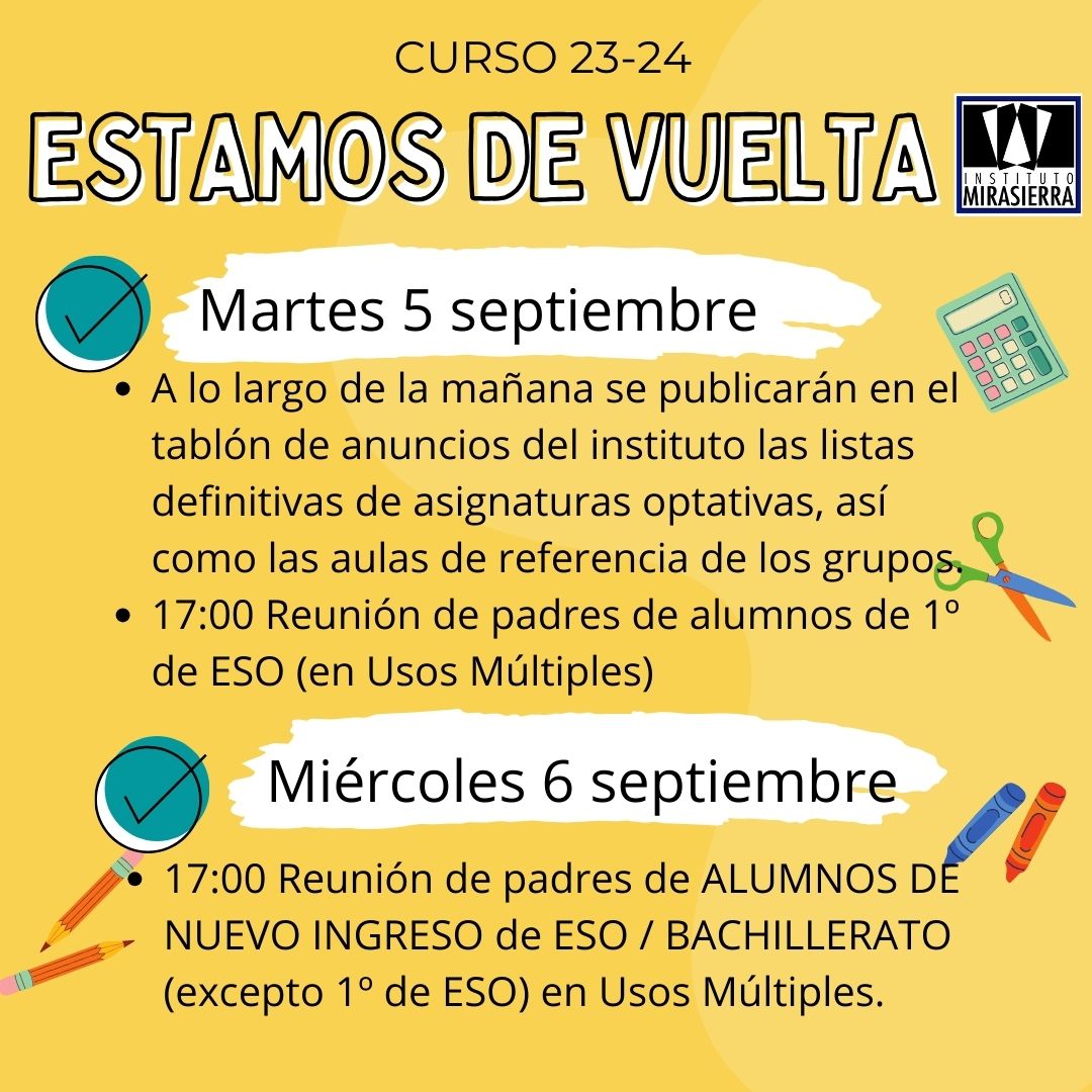 IES Mirasierra tweet media