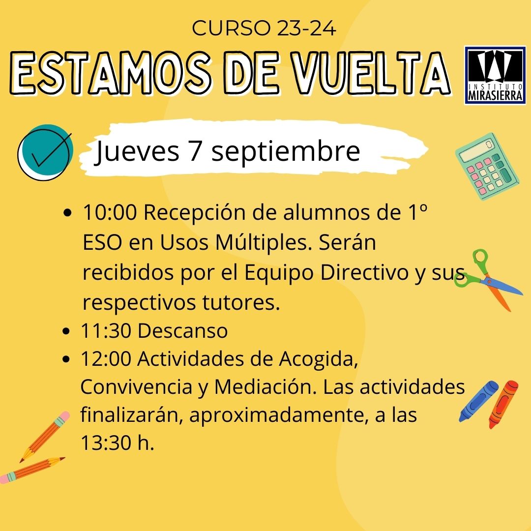 IES Mirasierra tweet media