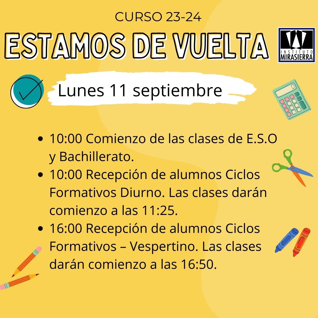 IES Mirasierra tweet media