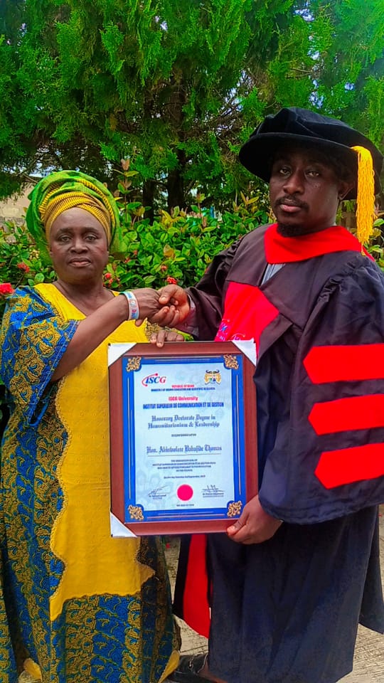Dr. and His mum