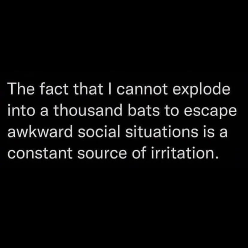 carolinafearfes's tweet image. Alternately, dissolving into nothingness while vague chanting and screaming fills the room.
#makeanexit #awkward #batty #spookysouls