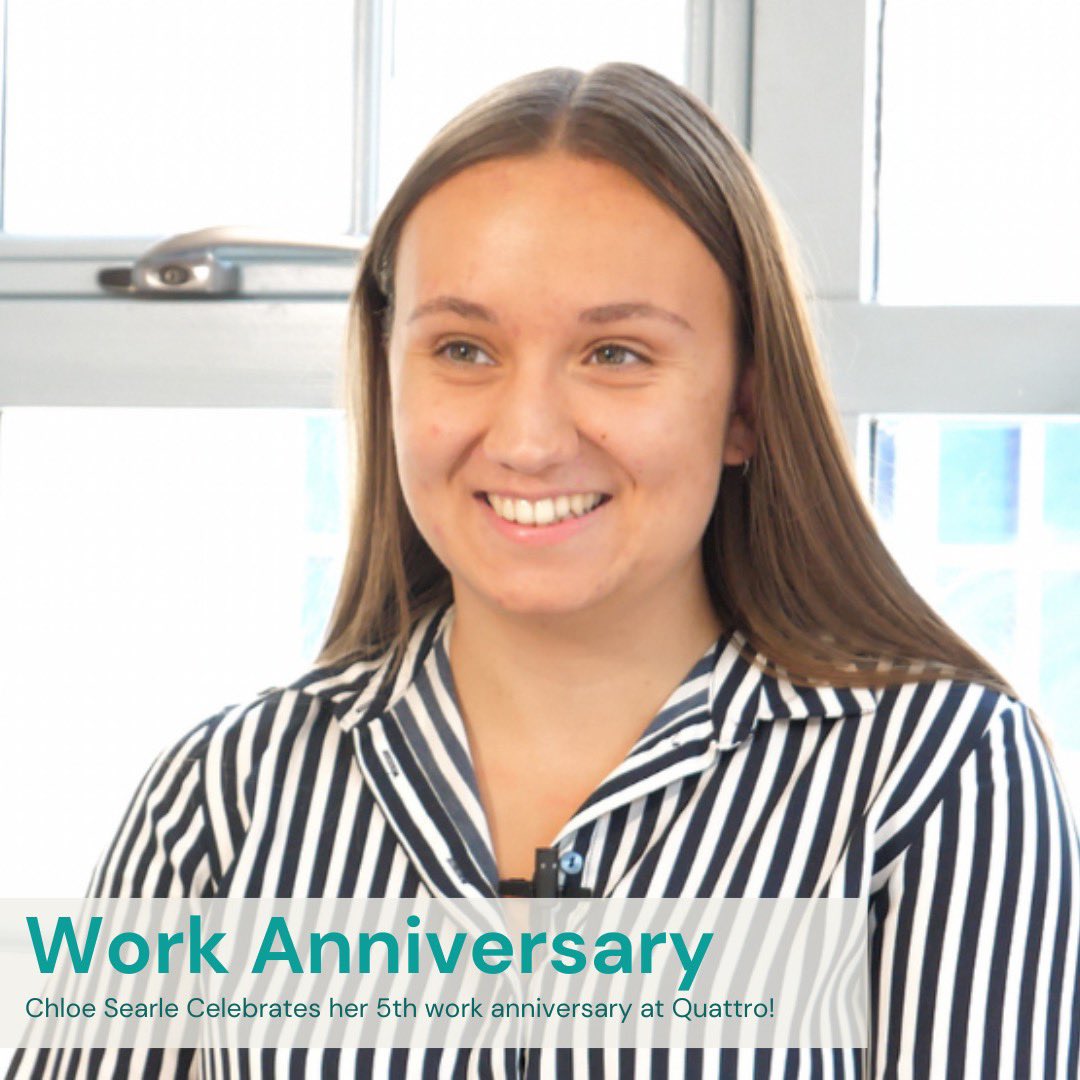 🎉 We're thrilled that Chloe Searle is celebrating her 5th anniversary at Quattro. We spoke to her about some of her proudest achievements, and notable projects - read on to find out more!                 📕 bit.ly/Chloe5Years
#architecture #staff #anniversary