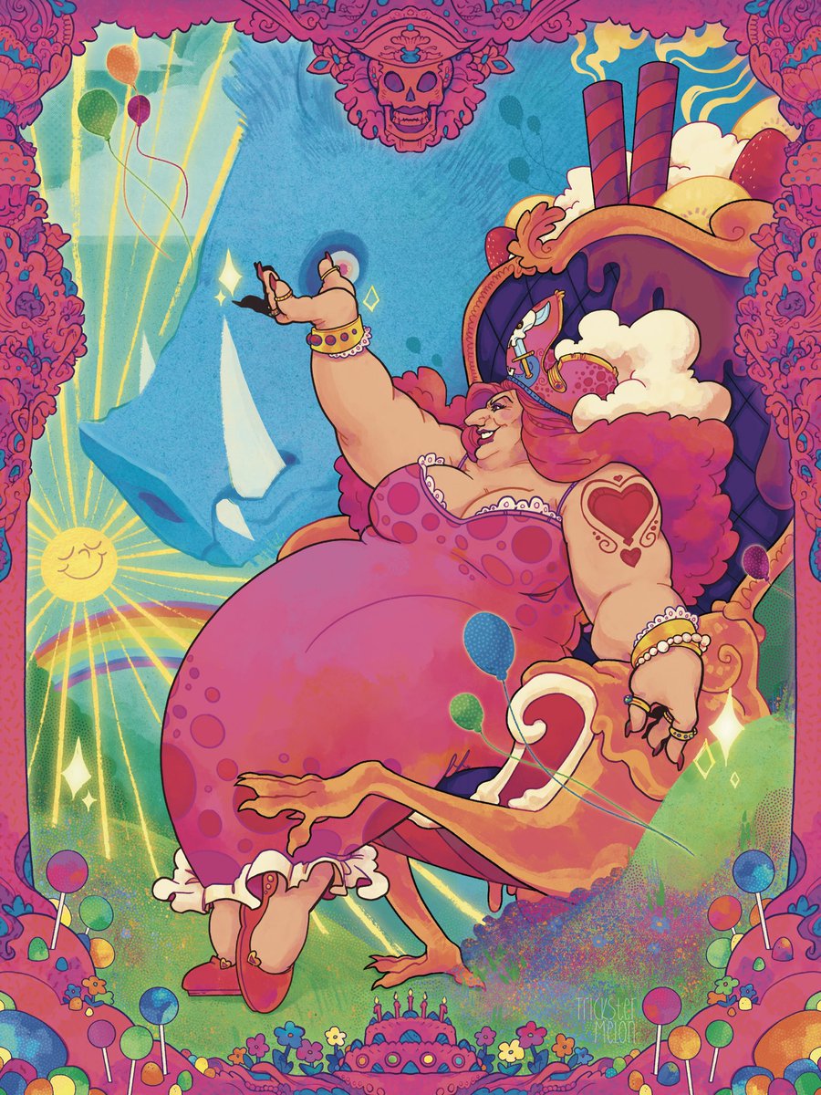 TricksterMelon's tweet image. “If you listen to me, you’ll all live happily!”

#ONEPIECE #bigmom