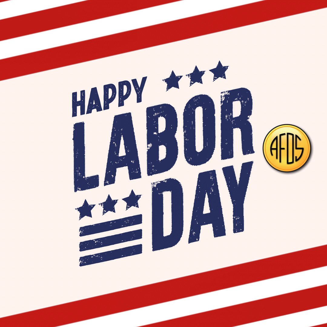 AFOS2020's tweet photo. 🇺🇸Happy Labor Day!🇺🇸

#afos2023 #AFOSmembersrock #unitedinvision #ProudToServe https://t.co/ko0yNOLMlI