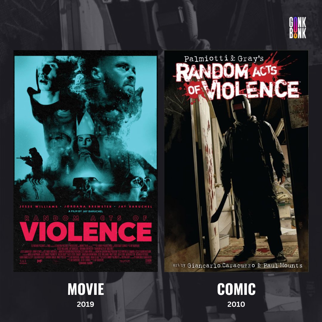THEGONKBONK's tweet photo. @SteveNiles @stevedillon20 @cullenbunn @VDelRey @ecampbelldammit @RobertKirkman @paulazaceta RANDOM ACTS OF VIOLENCE: A twisted serial killer recreates murders from a gruesome comic. A terrifying game unfolds, and the lines between fiction and reality blur. Can anyone survive the nightmare that's become real?
Creators:@jpalmiotti & #JustinGray
#RandomActsOfViolence https://t.co/WVX3N4Pmlh