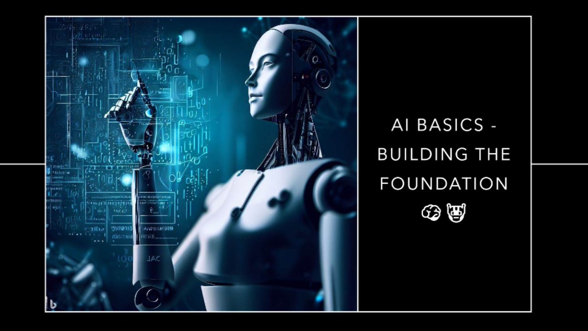 mumairii810's tweet image. 1- 📚 Welcome to the next chapter in our AI journey! Today, we&apos;re diving into the basics of AI. What exactly is AI, you ask? Let&apos;s unravel the mystery! 🕵️‍♀️🔍 #AIBasics #ArtificialIntelligence