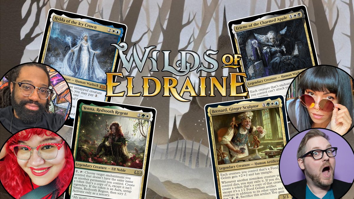 JParnell1's tweet image. In case you missed the live stream, the game featuring new #MTGWOE Commanders is now live on YouTube!

Watch @kurohitsuki, @ZMainCharacter, @BobbieChristxne and myself battle it out!

Link below ⤵️