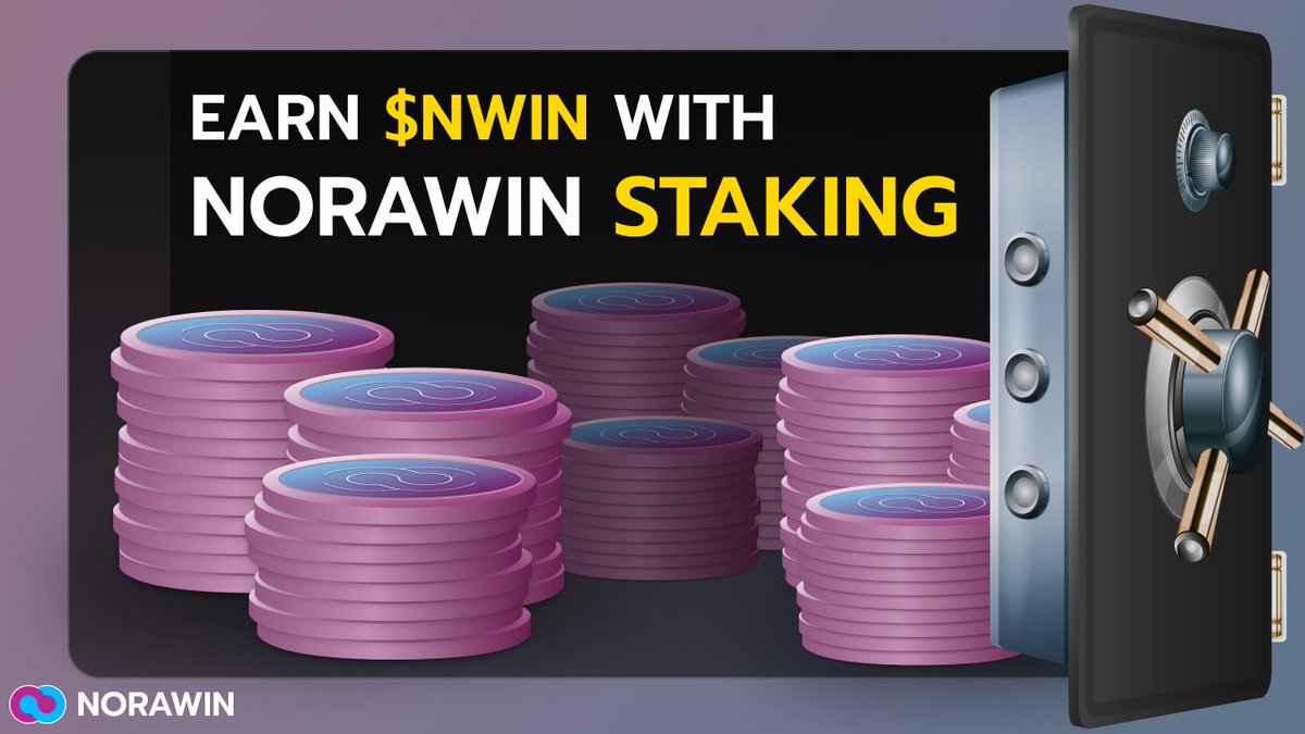 Norawin's innovative staking model to increase your chances of winning 🎁🎁🎁

Stake $NWIN and earn extra tokens!

Buy at least 120,000 $NWIN.
Get GOLD Tier and staking with 62% APR 🚀

#Presale is live 🔥

norawin.xyz
