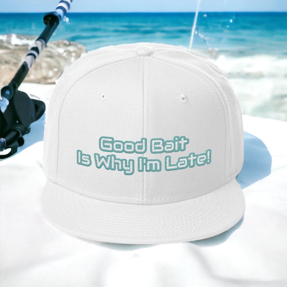 Labor Day Sale!!! Good Bait Is Why I’m Late! Limited Edition! Get Yours Today! 🎣

#Fashion #snapback #fishing #hats #style #merch #coastalapparel #coastalstyle #dresstoimpress