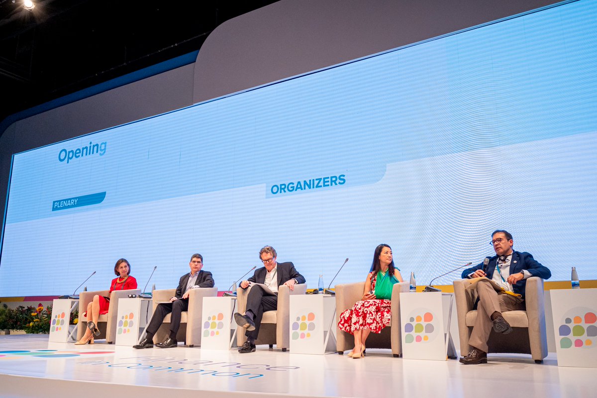 WFDFI_'s tweet photo. #FinanceInCommon2023 🤝I The President of #WFDFI and @_ALIDE_ , @LuisAntoRamirez, participated in the opening session of FICS 2023, in Cartagena 🇨🇴. He referred to the great challenges of the #LAC, like access to technology and lack of financing. https://t.co/XJBltiFIS7