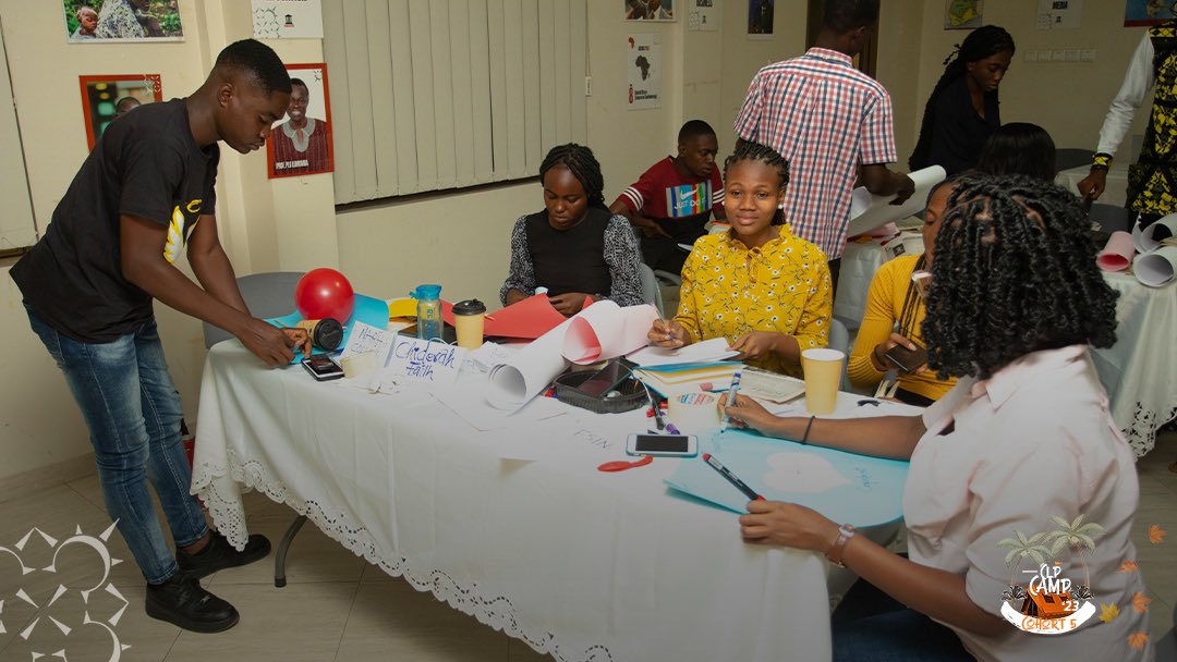 clpghana's tweet photo. Rev. Prof. Daniel K. B. Inkoom assigned a task, and our fellows responded.
These images showcase the work being done by our fellows during #UnderstandingSelf.
#CLPCamp23 https://t.co/Qud7Xssv42