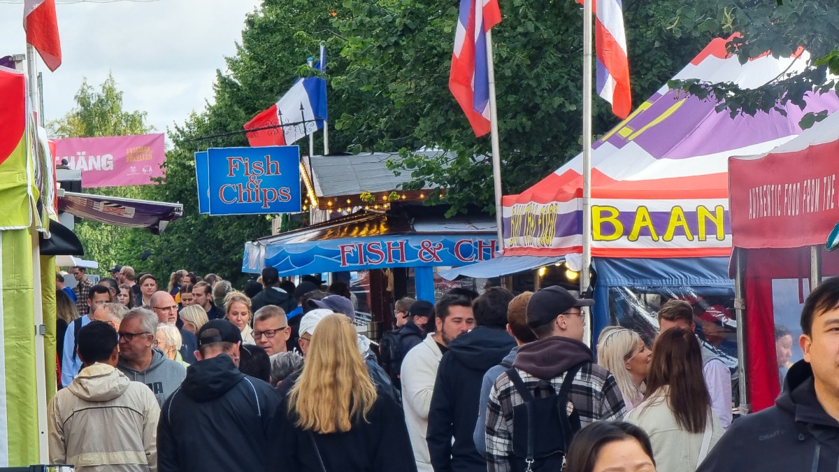 Inget rekordår för årets matmarknad i Luleå dlvr.it/SvcZSV