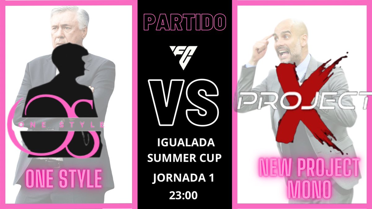 ManquistasFC's tweet photo. #PARTIDO #CLUBESPRO

Primera jornada de la fase del grupo C nos enfrentamos a #NewprojectMono.

Buena suerte!🩷🖤

🏆 SUMMER CUP
🏟️ Style Stadium
🕐 23:00

#WithStyle https://t.co/LkWvyPga68