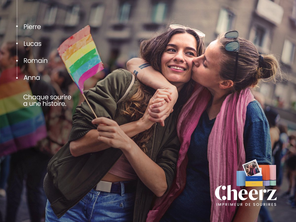 Steveagency's tweet photo. Notre 1ère campagne pour @CheerzTo . Ou la preuve en affiches que le sourire de la Joconde n’est pas le seul à mériter l’attention. https://t.co/ImxEFvZXtc