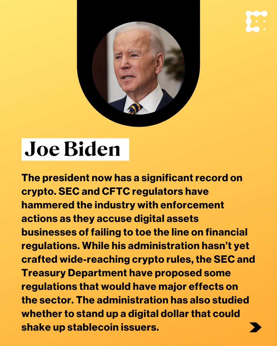 CoinDesk's tweet photo. Crypto was on fire as a topic in the early U.S. presidential campaigning, but the first GOP debate showed it may not be an issue that has legs as the campaign goes mainstream.

We take a look at where some of the top contenders from both parties stand: https://t.co/RegcUDctPO https://t.co/MCiyFmKp0R