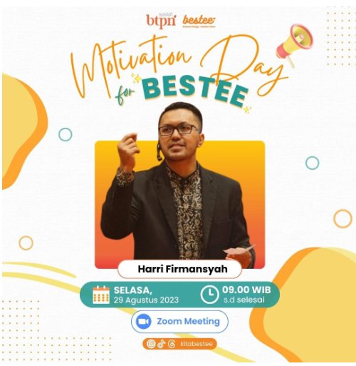 choconutmatcha's tweet photo. @jsofhp @RoisHariyanto Nexttt #ceritamagang , ditutup with mengikuti acara webinar bertema motivation day dgn pembicara keren yaitu Kak Harri Firmansyah😻 dari sini aku bnyak belajar bnget salah satu nya perubahan mindset💙
#PrgramBestee #BersamaBerdaya #MemberiMakna #MagangMerdeka #BukanMagangBiasa https://t.co/ZCQiuCANc1