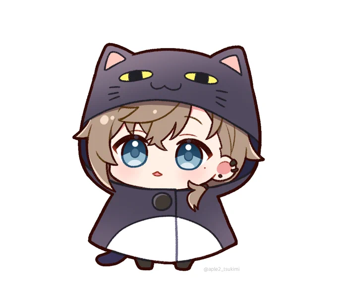 ポンチョ #かな絵 