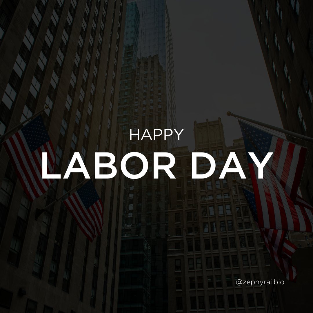 This #LaborDay and every day, we appreciate all of our hardworking employees. Thank you for your dedication and commitment to the groundbreaking work that you do!
