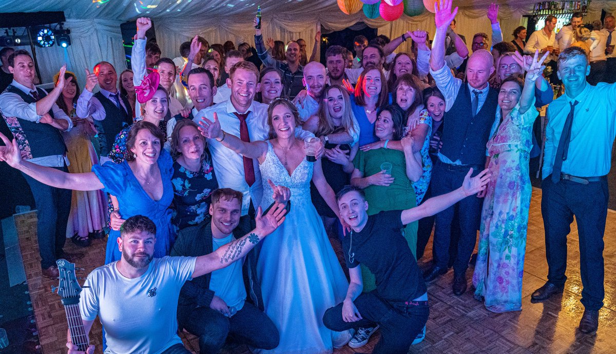 Amazing time playing for the brilliant Emma &amp; Ed! ❤️Congratulations guys! And thanks for having us be part of your day! 🐙