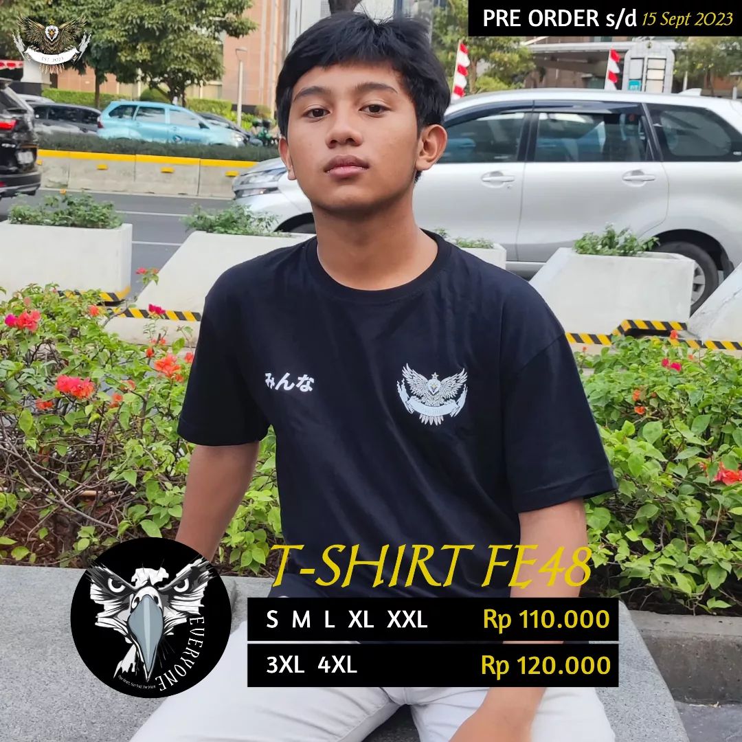 FJKT48Everyone's tweet photo. SEKARANG FE48 LAGI KELUARIN T-SHIRT COY.. 
BAGI YANG MAU PRE ORDER T-SHIRT INI SILAHKAN CHAT NOMOR YANG TERTERA 
+62 857-1453-0600 ( CECEP )
+62 813-8065-2230 ( KUMA )
TERIMAKASIH...
🙌🏻🙌🏻🙌🏻 https://t.co/G85N4sw1eo