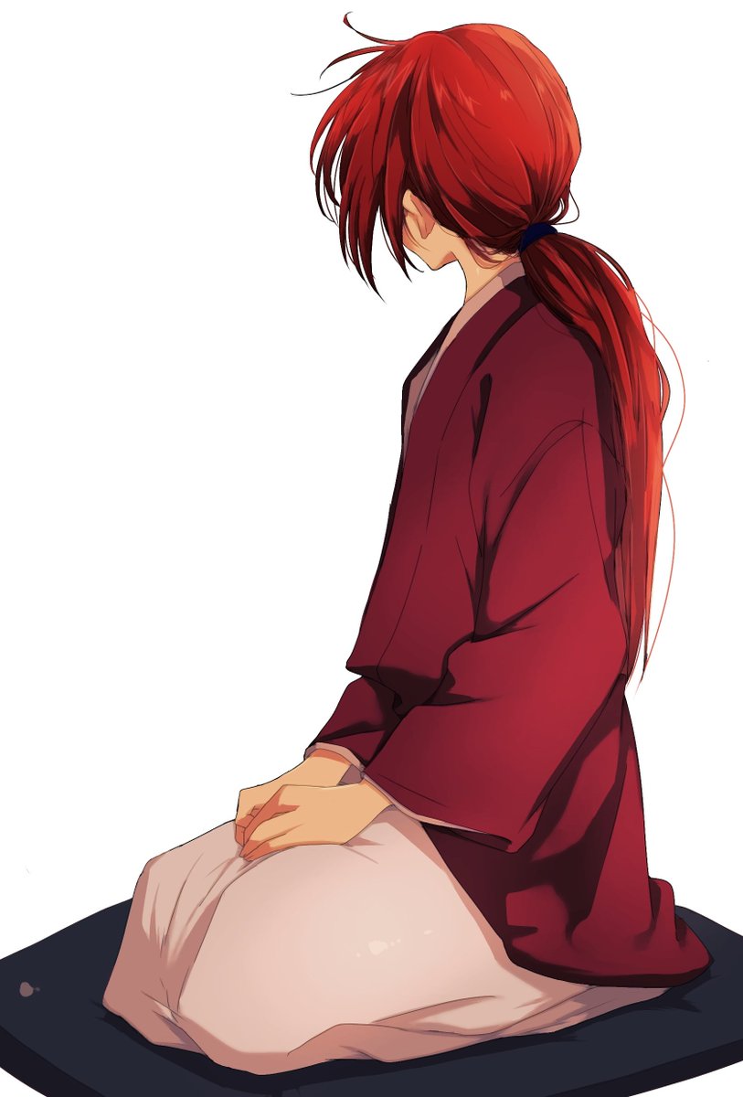剣心って座るとちんまりしてて
ソコが可愛いの 