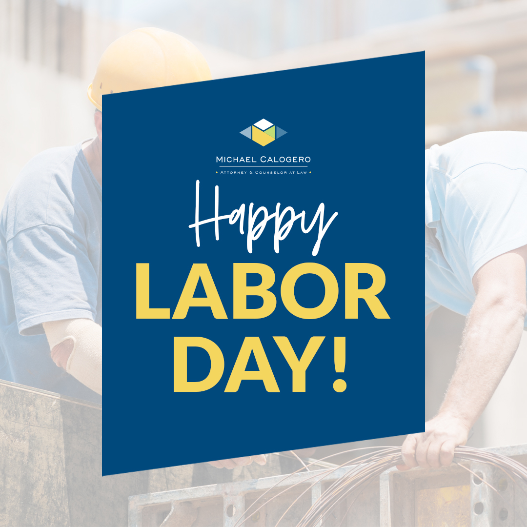 mcalogero's tweet photo. Happy Labor Day from the Law Office of Michael G. Calogero! #laborday2023 https://t.co/9WX6INii34